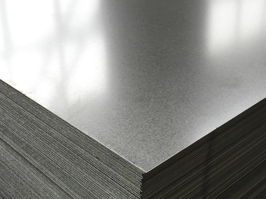 Hot Dip Galvanized Steel Sheet Plate Untuk Bahan Bangunan Dan Peralatan Rumah