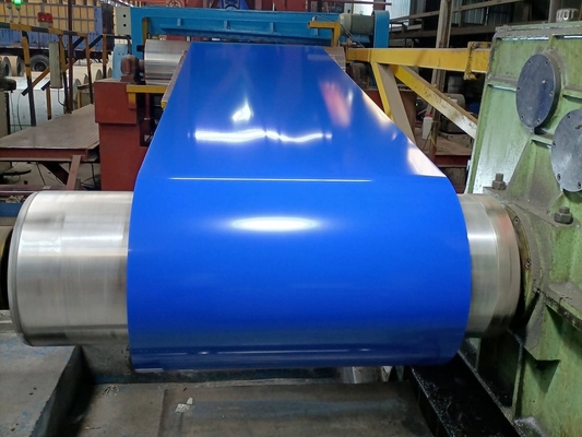 PPGI Steel Coil yang disesuaikan dengan ketahanan cuaca yang kuat dan proses yang baik
